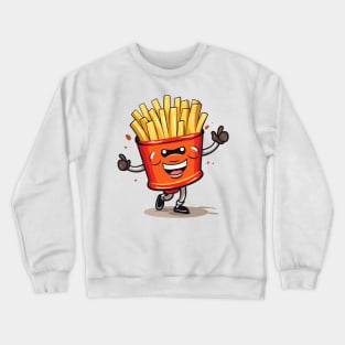 Cute French Fries T-Shirt Crewneck Sweatshirt